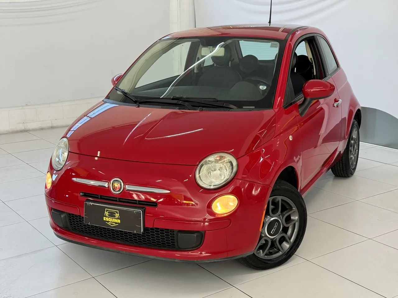 500 1.4 CULT FLEX 8V EVO MEC.  VERMELHA 2011/2012 - Foto 2