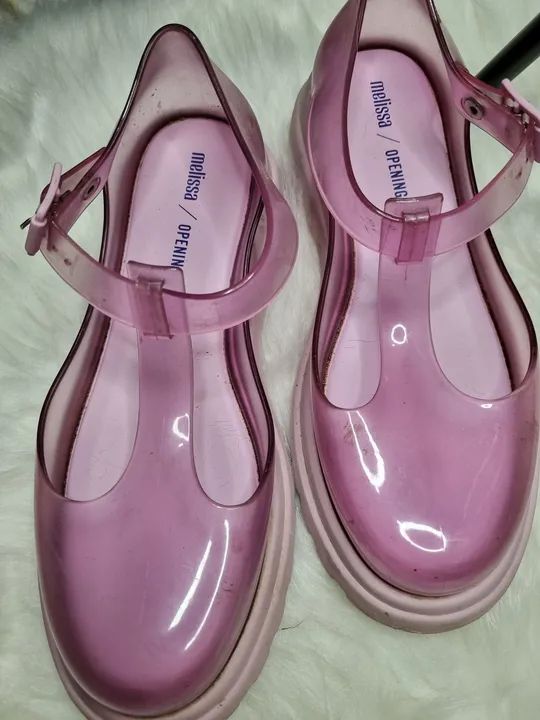 Melissa Opening Ceremony Transparente Rosa - Foto 2