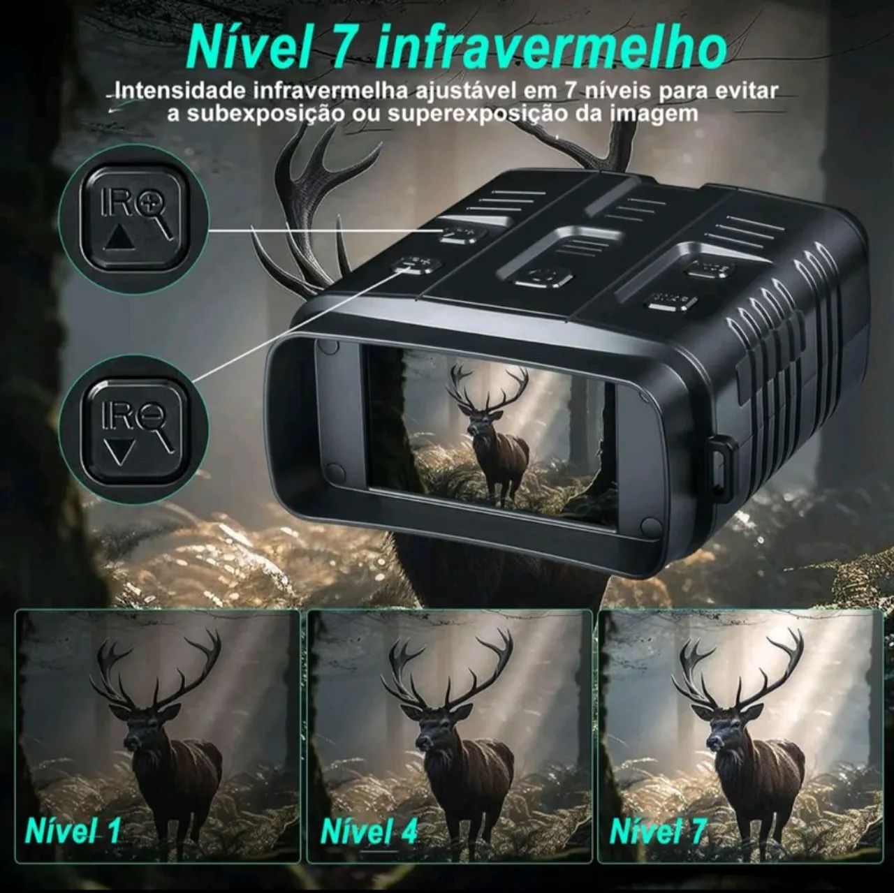 Monoculo  Visão Noturna Infravermelho 500m - Foto 6