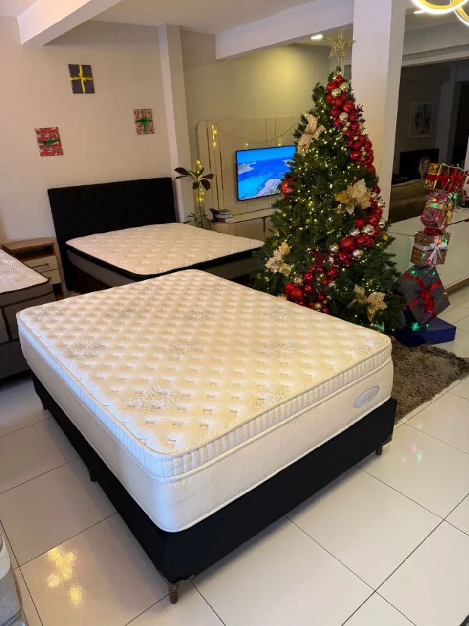 Colchão Casal MAXFLEX SEMINOVO TOP - Entrego! - Foto 2