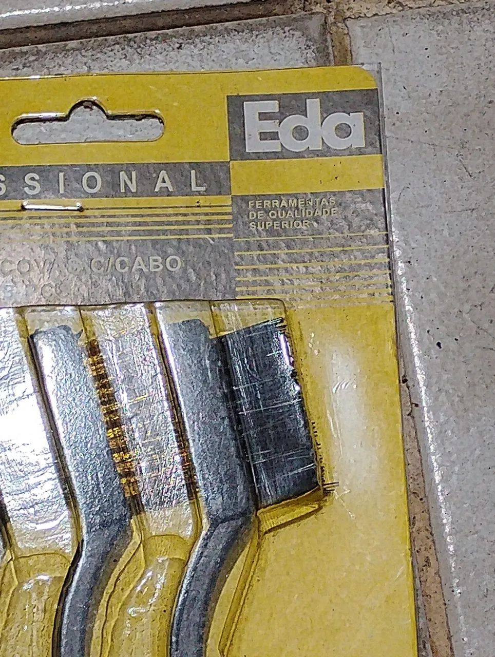 Kit 3 Escovas de Aço Profissionais Eda - Foto 3