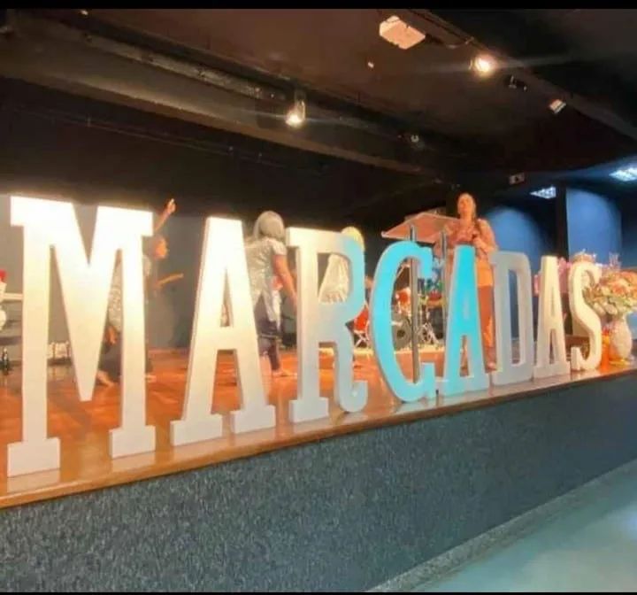 Letras Decorativas Gigantes para Festas