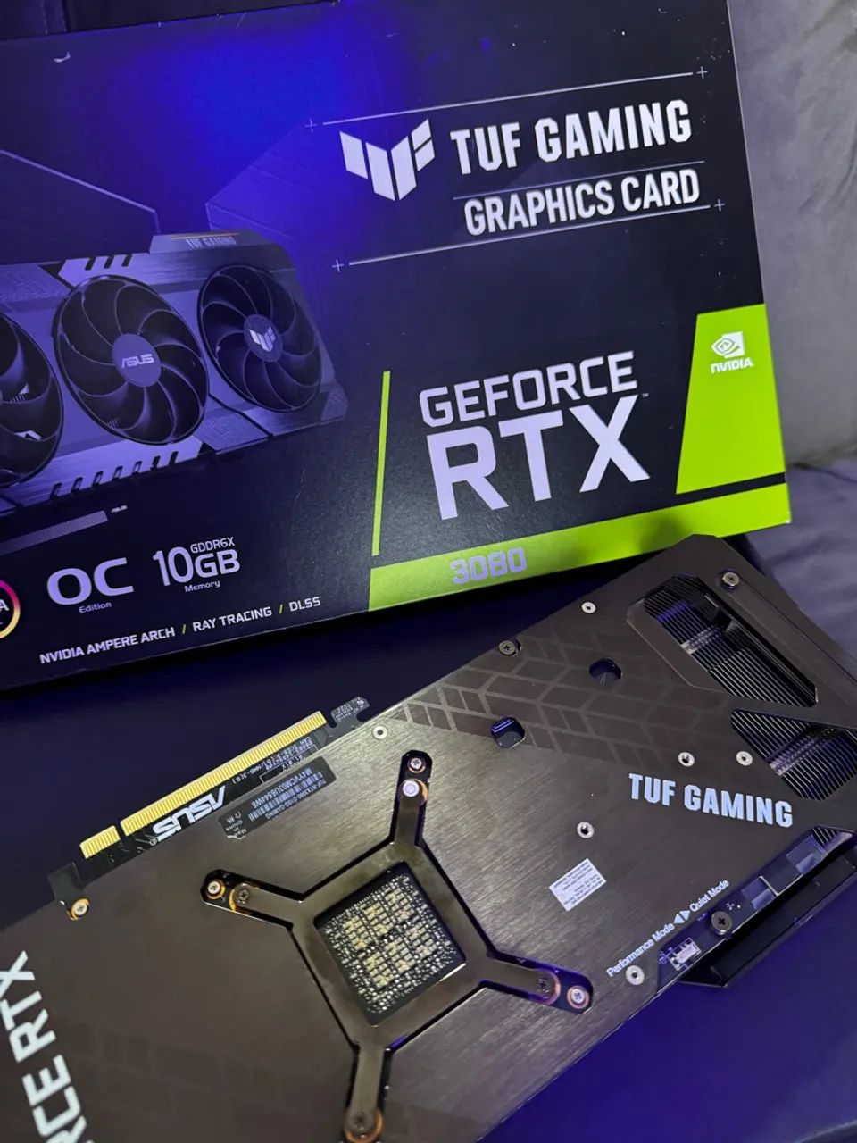 RTX 3080 ASUS TUFF 10GB IMPECÁVEL  - Foto 3