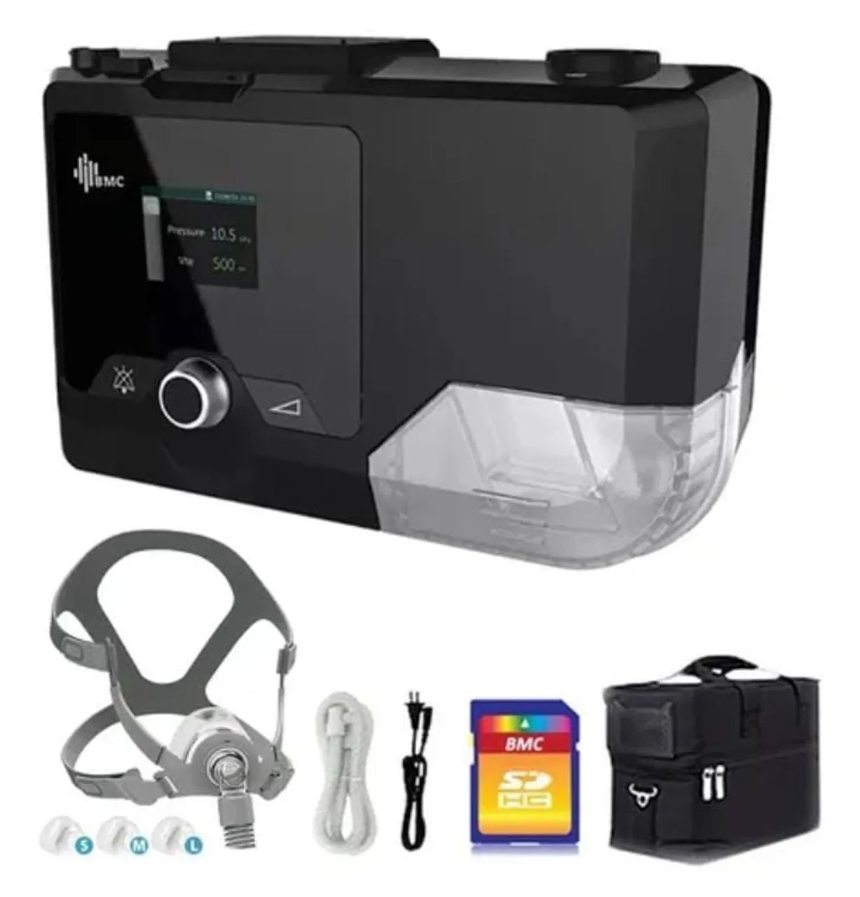 Bmc G2s Cpap Automatico Apneia Do Sono<br><br>Humidificador+mascara - Foto 6