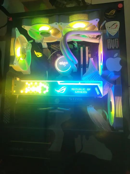 PC Gamer Asus ROG todo sincronizado com Aura Sync + controladora - Foto 4