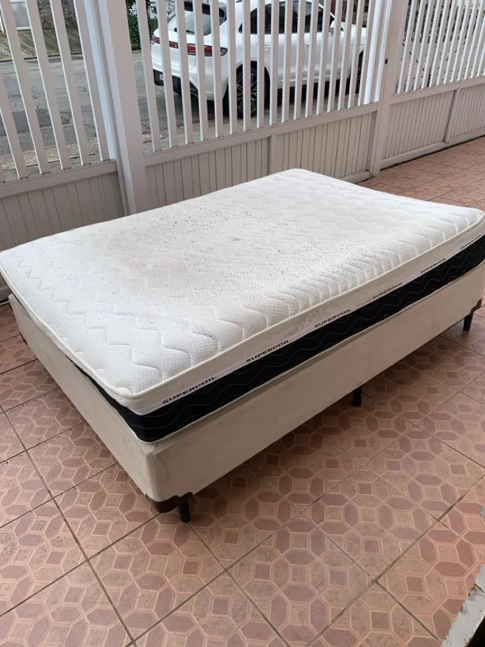 Cama Box casal colchão Supercool