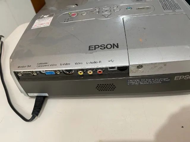 Projetor Epson PowerLite S3 DEFEITO  - Foto 5