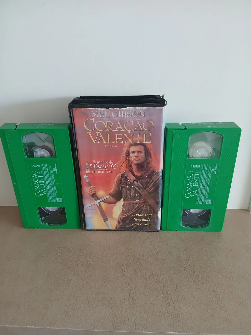 Fitas VHS Coração Valente - Mel Gibson