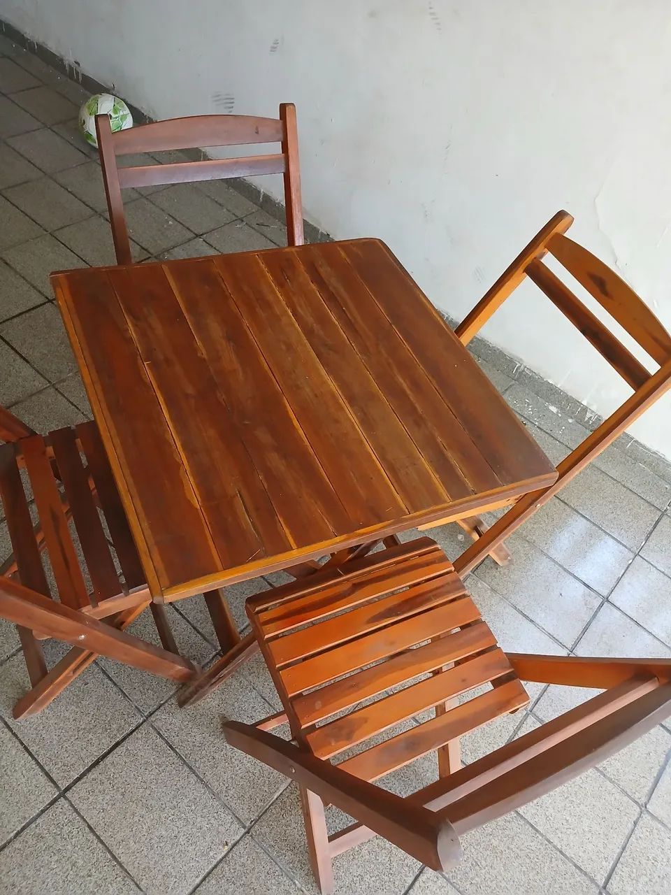 Mesa e Cadeiras de Madeira para Restaurante - Foto 2