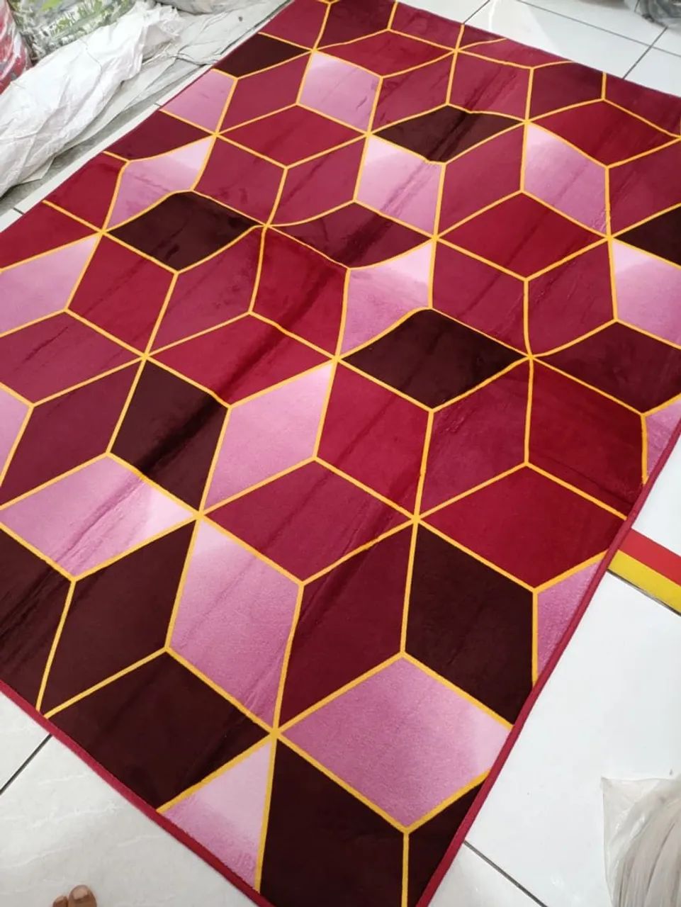 Tapete moderno geométrico - Foto 2