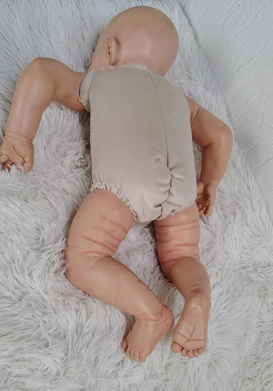 Boneco Bebê Reborn realista  - Foto 5