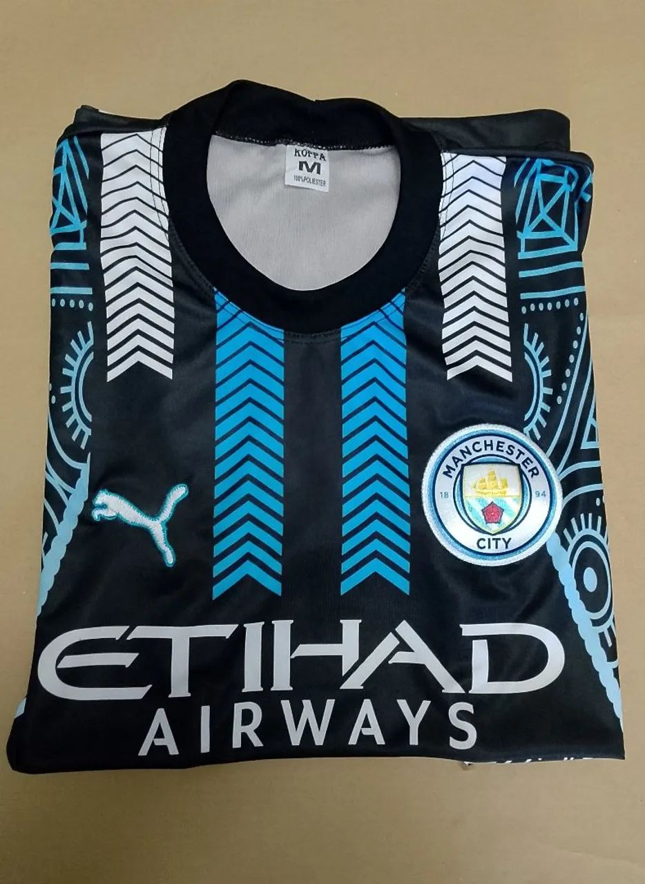 Camisa de Futebol Manchester City