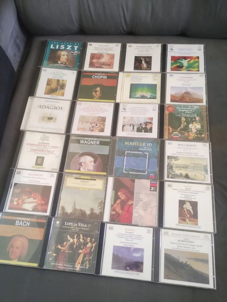 Cd Coleção cds música clássica 24 exemplares.