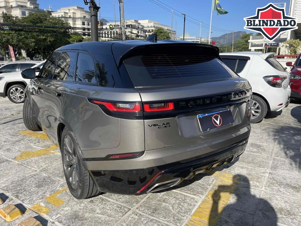 Land rover Range rover velar 2018 3.0 v6 p380 gasolina r-dynamic se automático - Foto 3