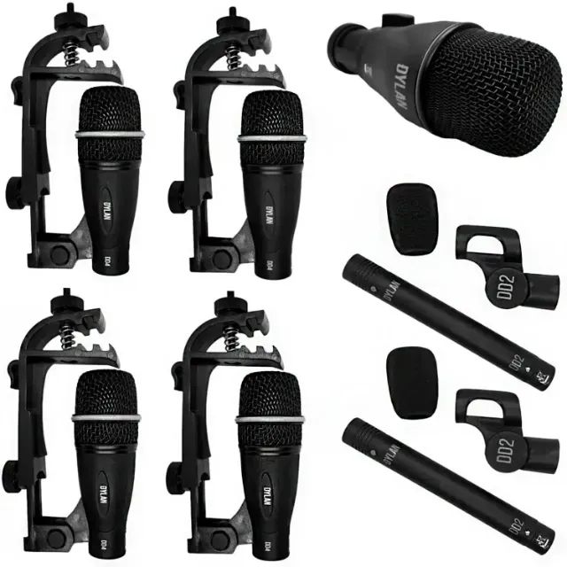 Kit de Microfone Para Bateria Com 7 Peças Dylan DD-7 - Foto 5