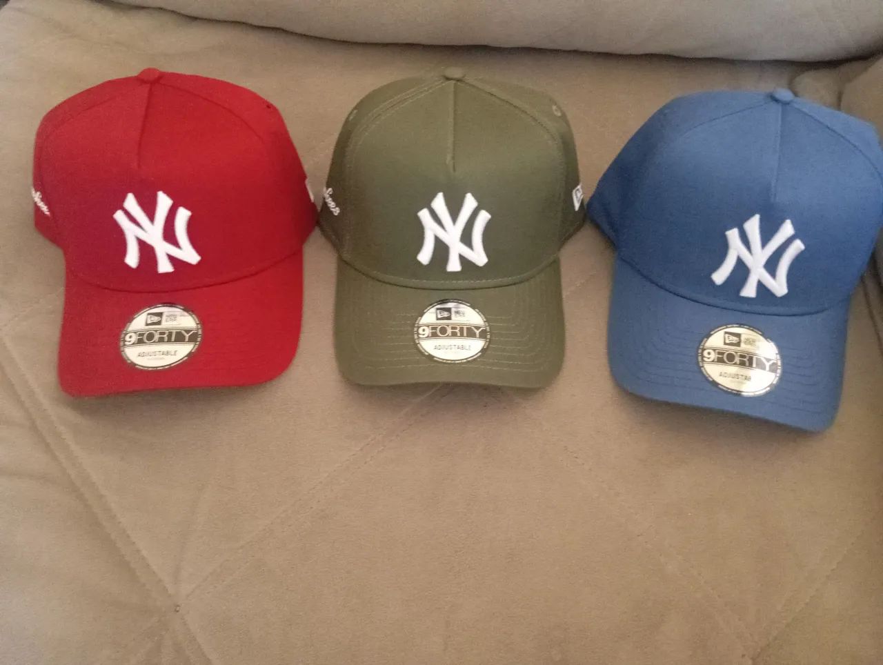 3 bonés da new era originais 