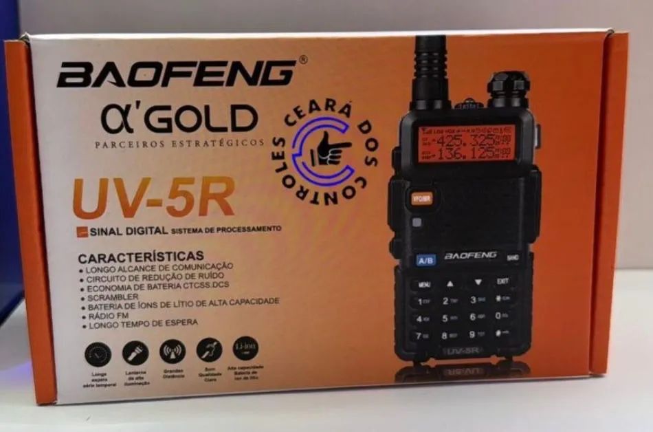 Radio HT Baofeng UV-5R A'Gold - Foto 4