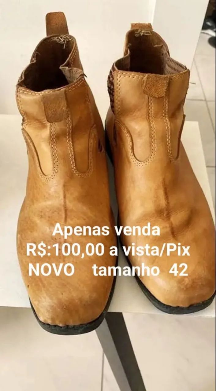 Bota Masculina Couro Legítimo