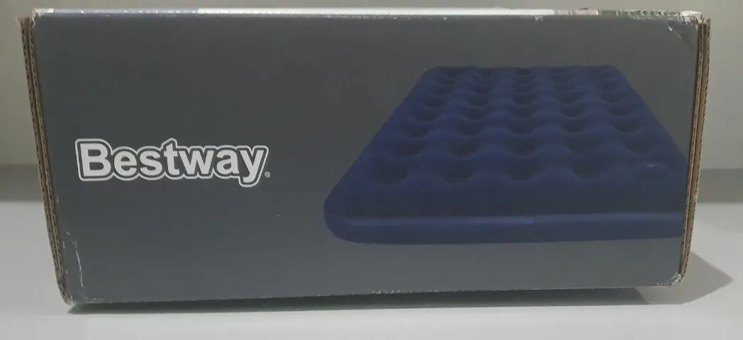 Colchao inflável casal sem uso,  marca Bestway - Foto 2
