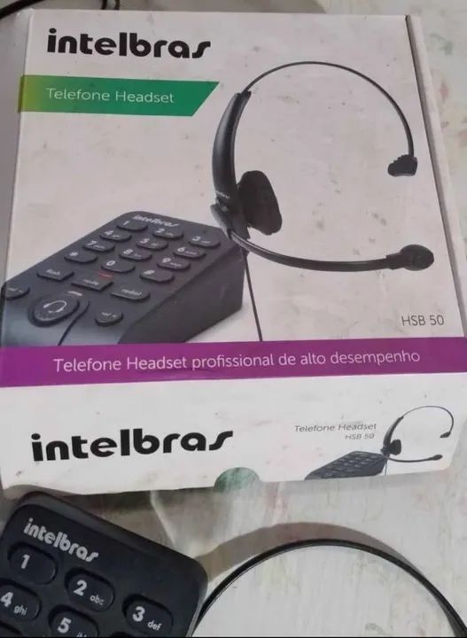 Telefone headset Intelbras HSB 50 - Foto 6