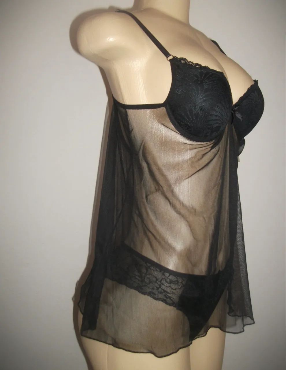 Camisola curta ( acompanha calcinha )- tamanho M - Foto 3
