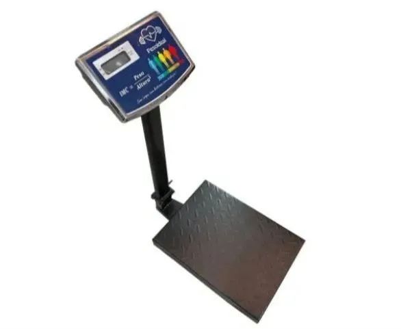 Balança Corporal Digital 150kg Plataforma Bivolt  - Foto 3