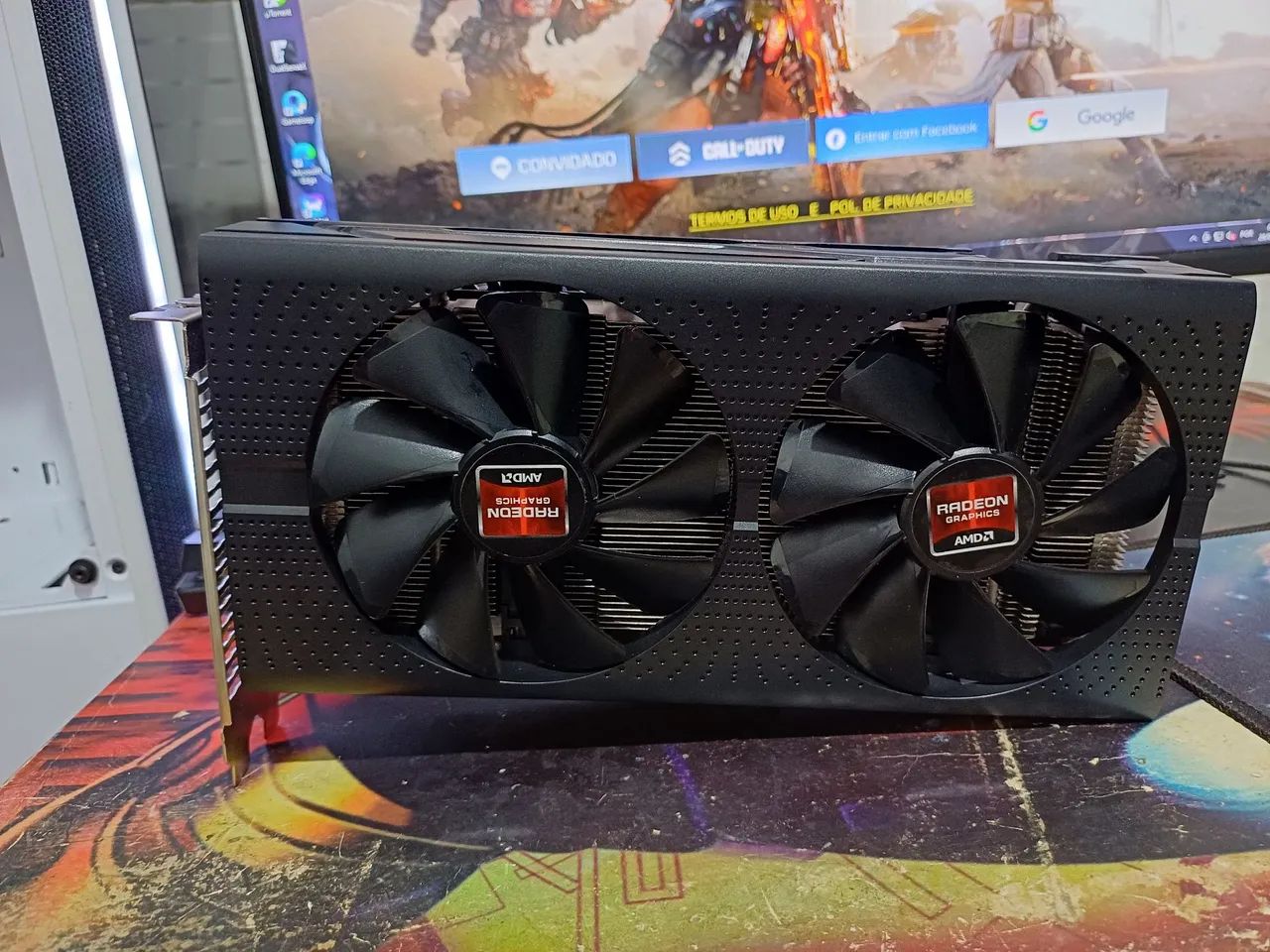 I5 6400+rx580 8gb+4gb de ram - Foto 4