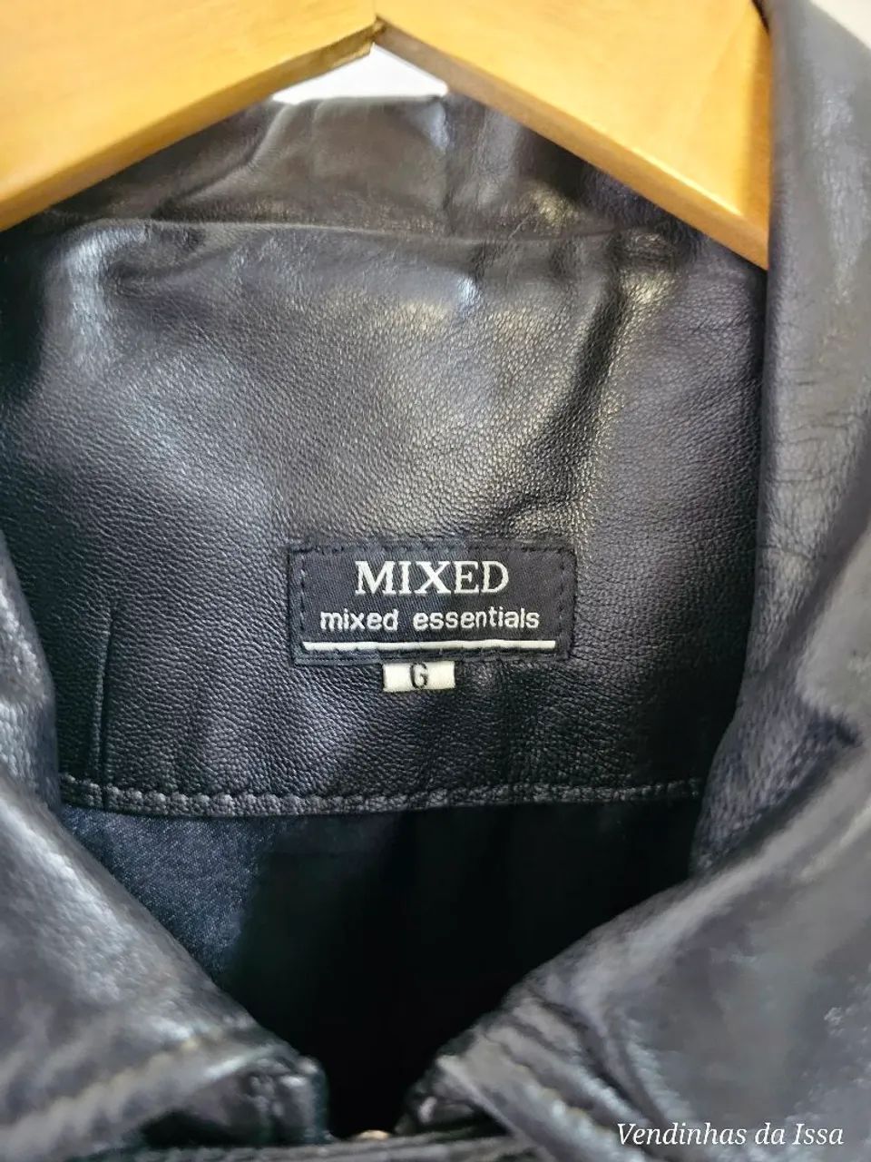 Jaqueta de Couro Mixed Essentials  - Foto 2