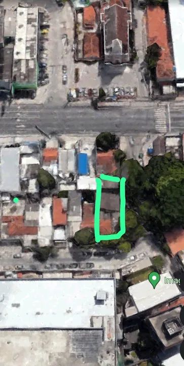 Terreno com 283m2 no Pina, incluso ( casa construída e mais 6 box para lojas ) p/ R$ 1.800 - Foto 3