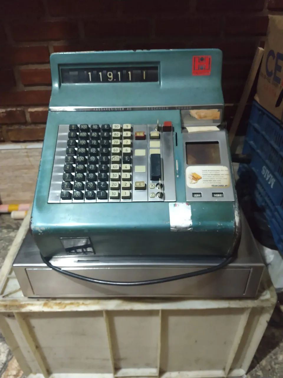 Caixa registradora antiga - Foto 5