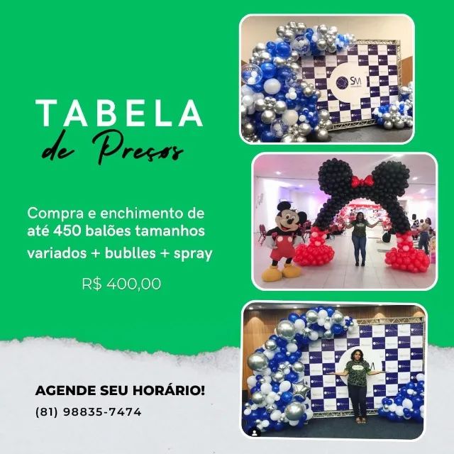 Decoração de balões - kits e pacotes promocionais  - Foto 4