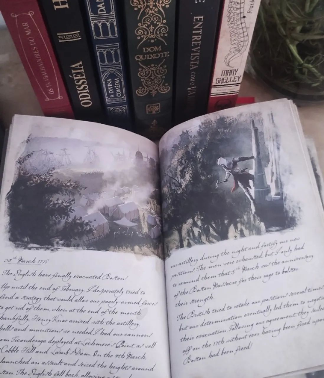 Livro Assassin's Creed 3 III George Washington's Notebook  - Foto 2