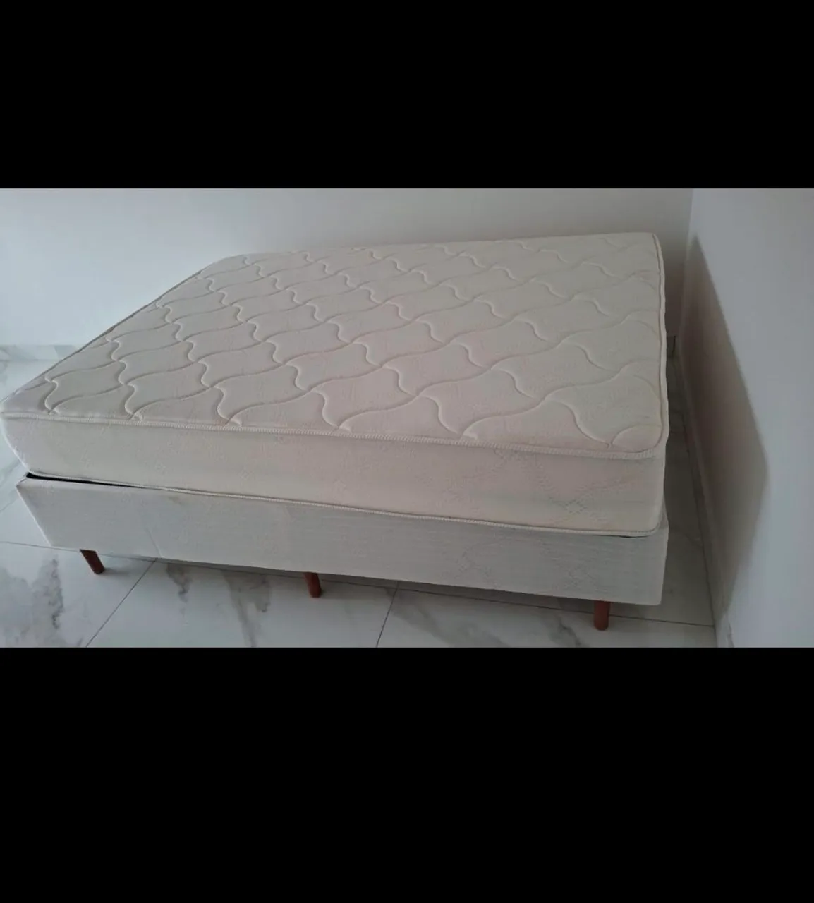 Cama Box casal com Colchão
