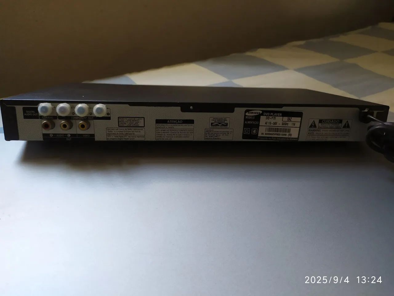 DVD Player Samsung P 170 - Foto 4