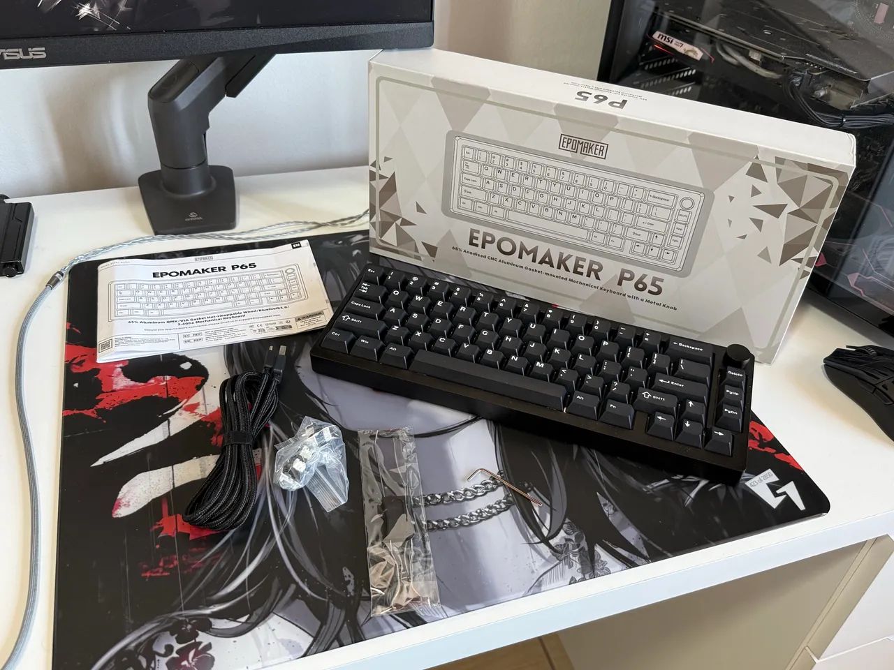 Teclado Custom Epomaker p65 - Foto 5