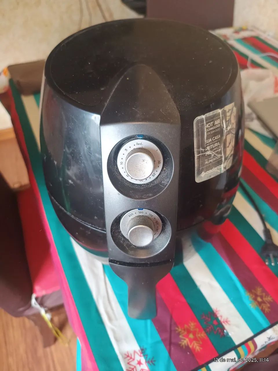 Fritadeira Elétrica Air Fryer Cadence
