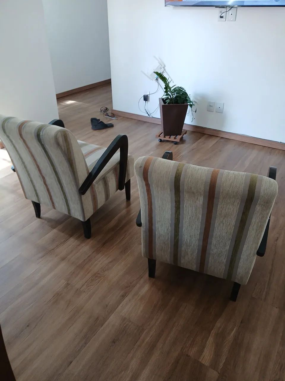 Par de Poltronas Estampadas - Foto 2