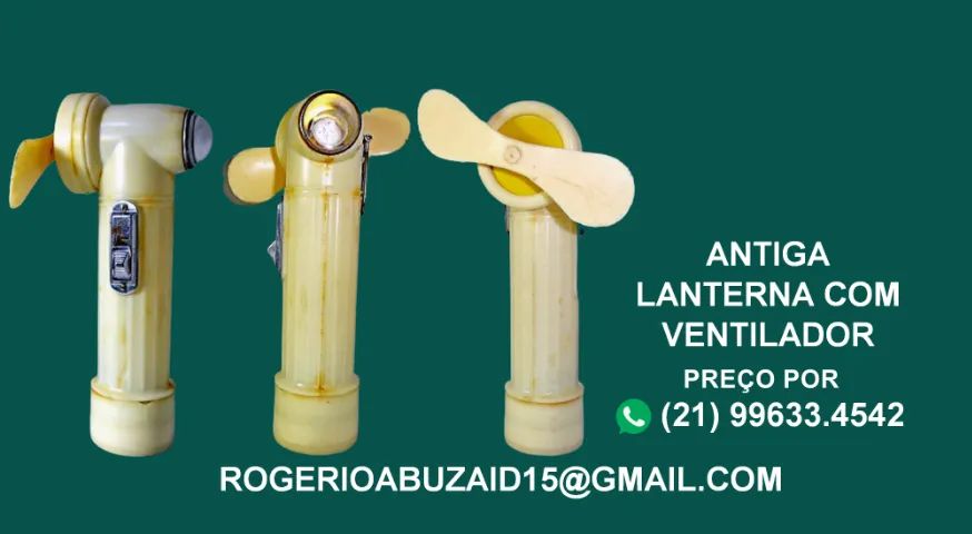 Lanterna antiga com ventilador da Pilot Star.Raríssima. - Foto 3
