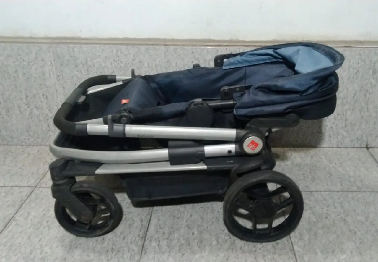 Carrinho de Bebê Azul Marinho - Conforto e Estilo Evoq 300,00 - Foto 5