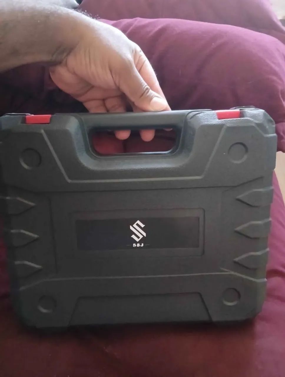 Parafusadeira Furadeira Nova e na Caixa - Foto 4