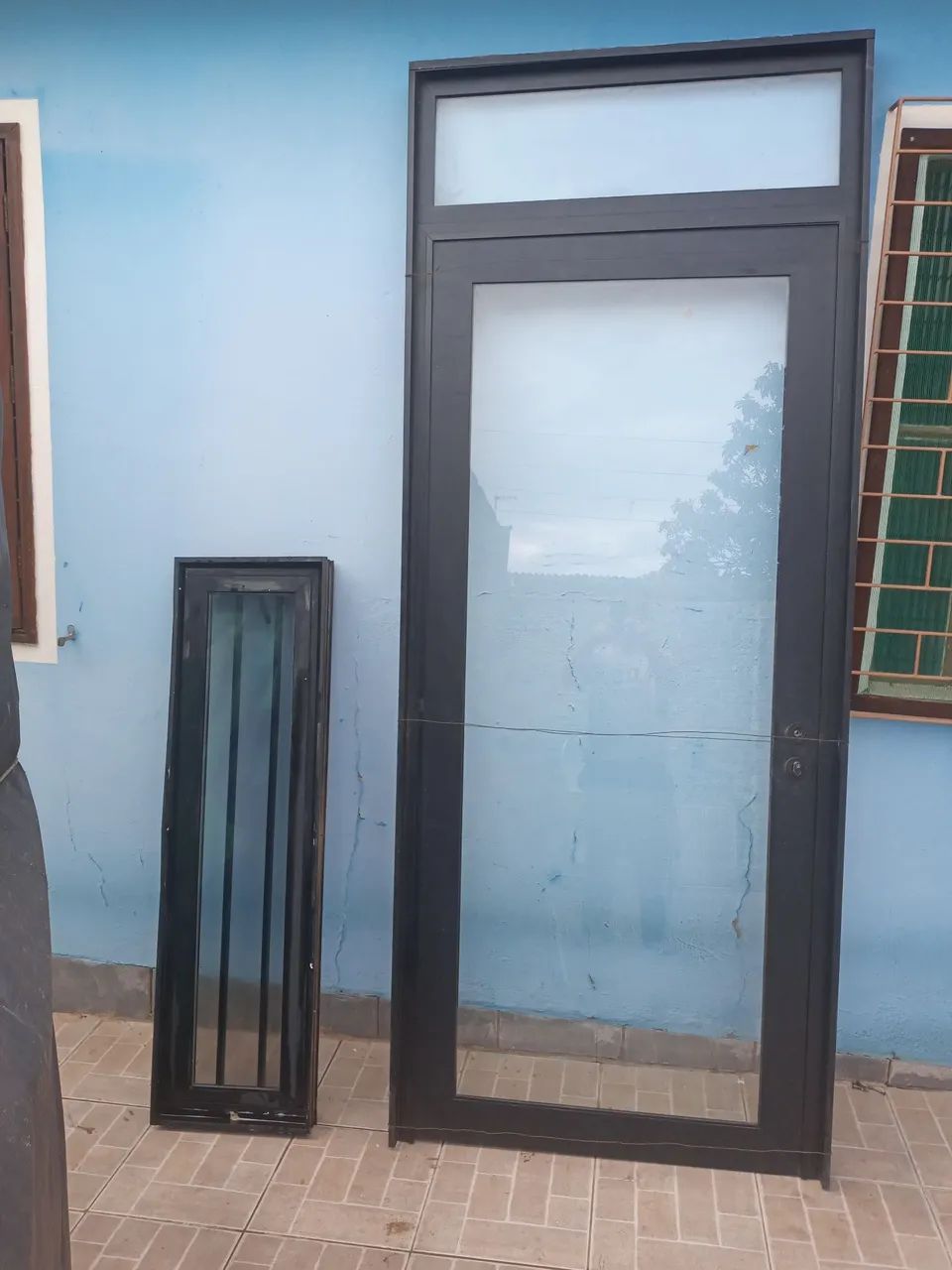 Porta e vitro em Alumínio preço pra vender 