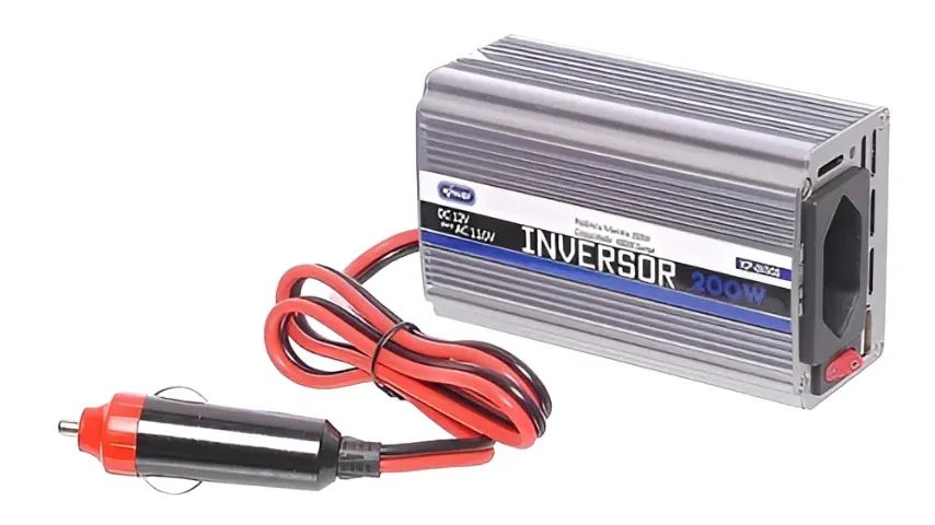 Inversor Tensão 12v 110v 200w Veicular Transformador Tomada Knup - Foto 2