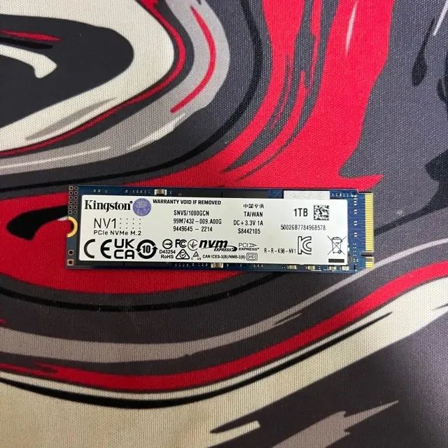 SSD NV1 1TB Kingston - PCIe NVMe M.2