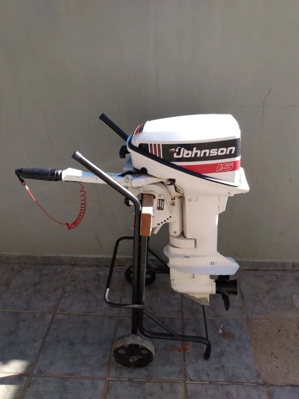 VENDO JHONSON 15 HP EM EXCELENTE ESTADO - Foto 2