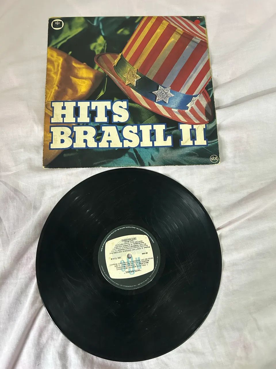 Disco de vinil Hits Brasil 1986 - Foto 2