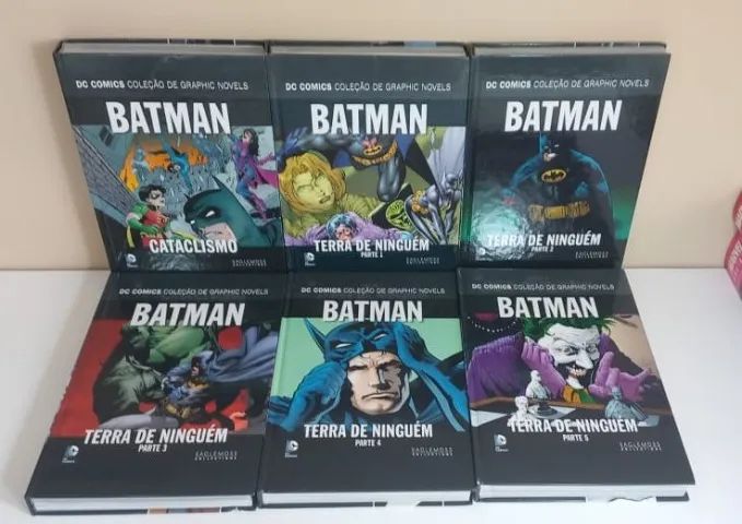 HQ Batman - Coleção Cataclismo e Terra de Ninguém