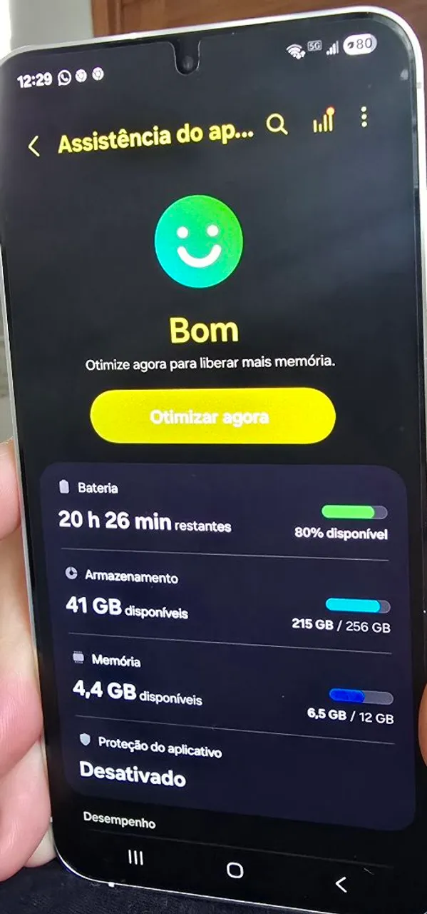Celular S24 + Seminovo