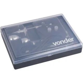 JOGO DE AEROGRAFO VONDER PROFSSIONAL C/16PCS - Foto 4
