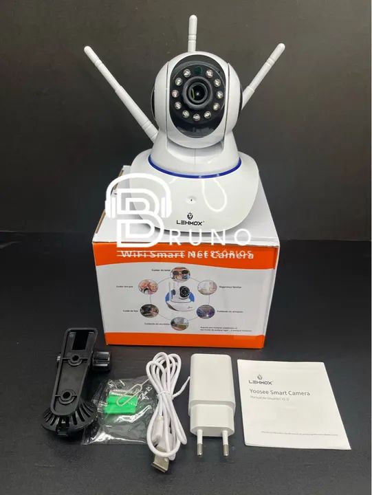 Câmera de Segurança Wi-Fi Full HD - Monitoramento Remoto - Foto 3