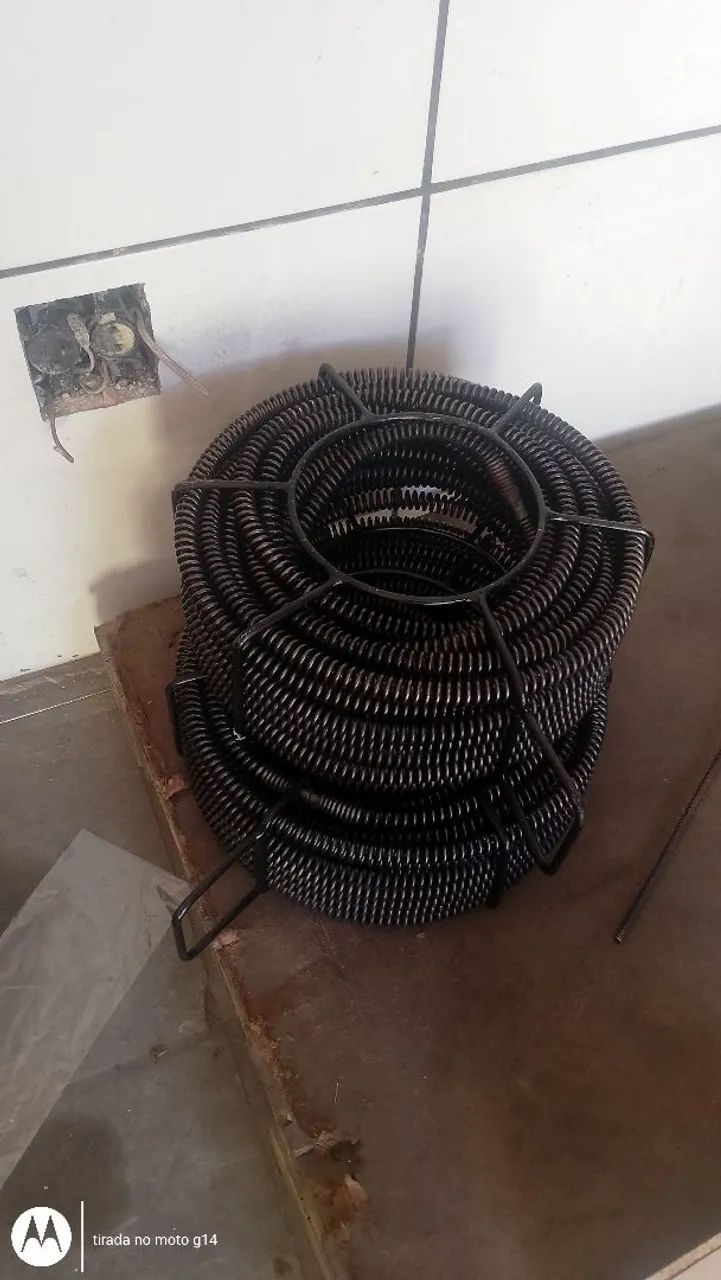 Cabos para desentupir esgoto  profissional.   - Foto 4
